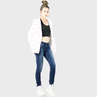 Foto 4 | Sudadera Térmica Sud-1018 Diseño Único Con Capucha para Mujer