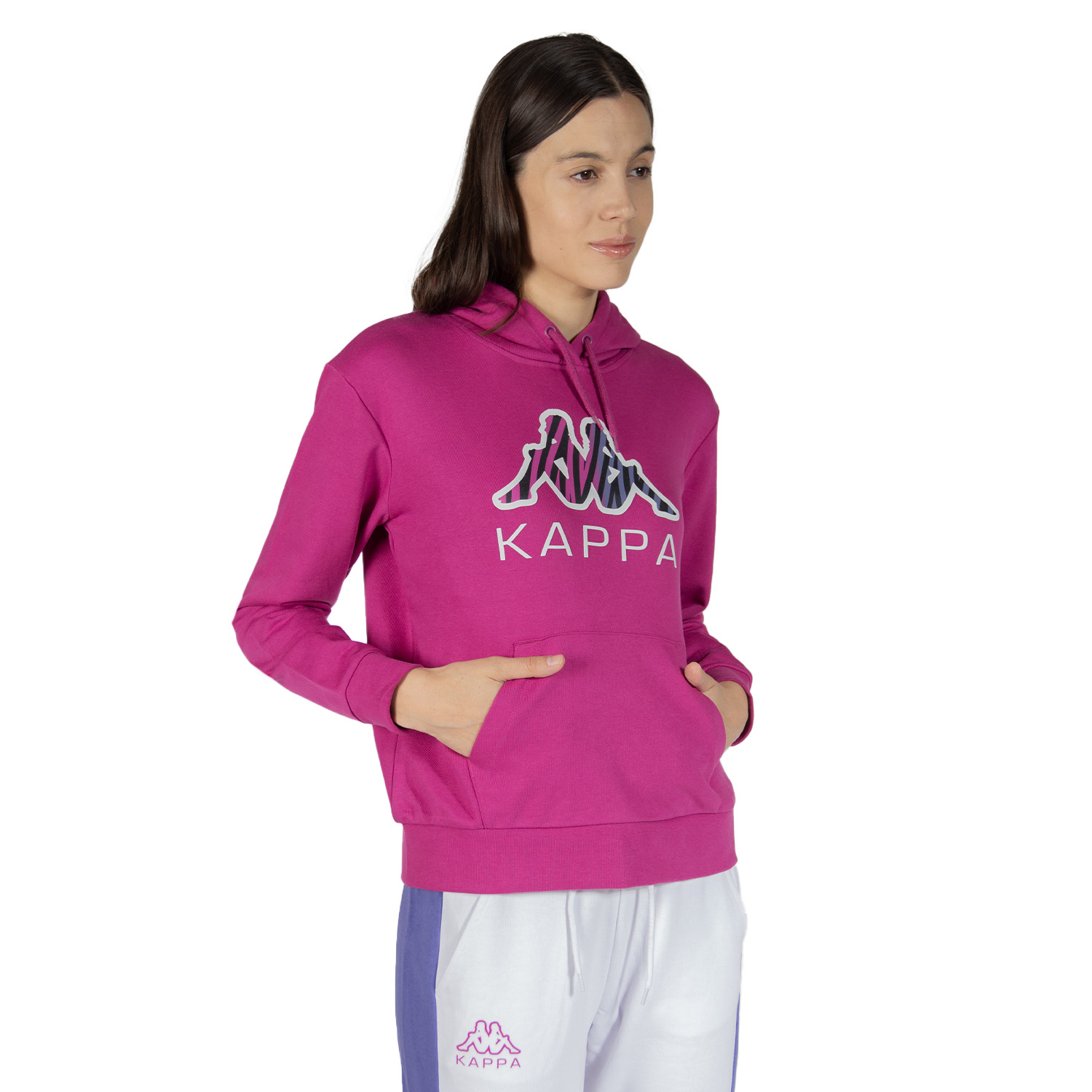 Foto 4 pulgar | Sudadera Dama Kappa Logo Egle