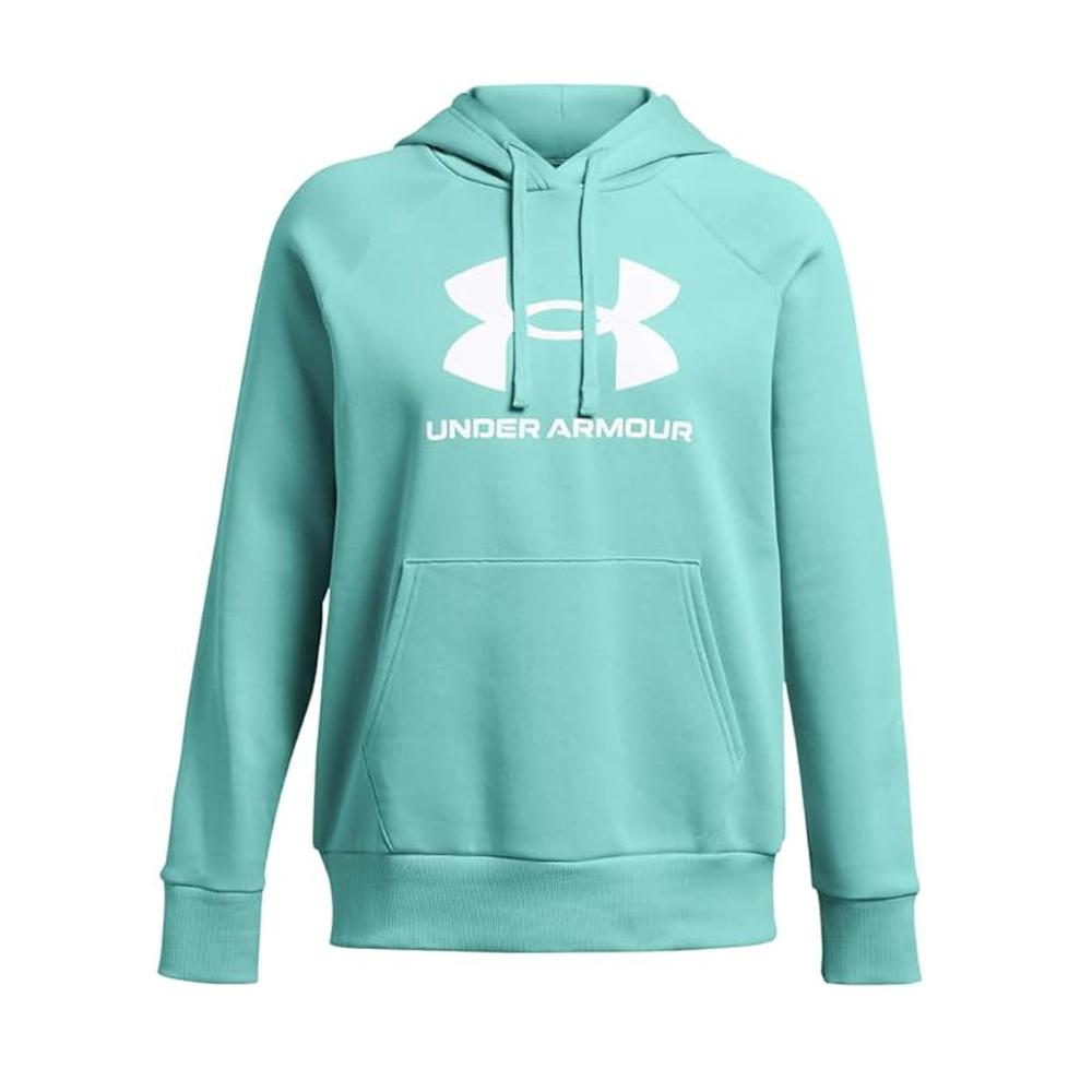 Sudadera Under Amour Rival Fleece Dama Azul Aqua 1379501482 Azul