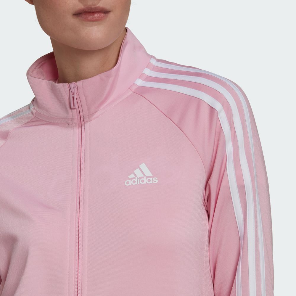 Foto 7 pulgar | Chamarra Adidas Primegreen Essentials Warm-up Slim Rosa