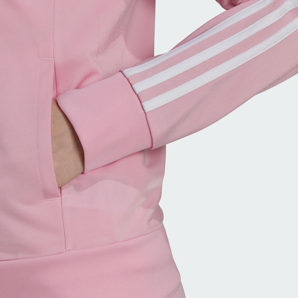 Foto 8 pulgar | Chamarra Adidas Primegreen Essentials Warm-up Slim Rosa
