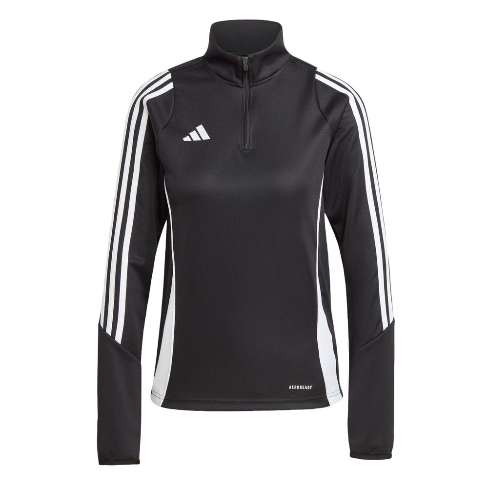 Foto 2 pulgar | Sudadera de Entrenamiento Adidas Tiro 24 Negra para Mujer