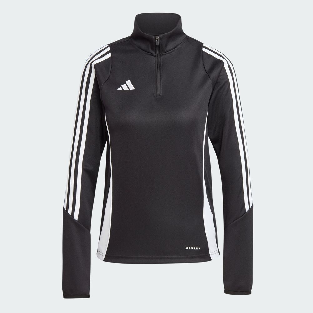 Foto 3 pulgar | Sudadera de Entrenamiento Adidas Tiro 24 Negra para Mujer