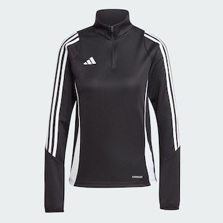 Foto 2 | Sudadera de Entrenamiento Adidas Tiro 24 Negra para Mujer