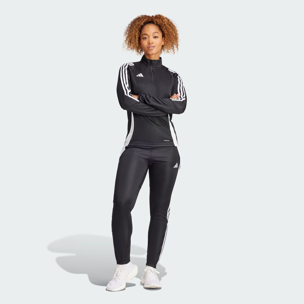 Foto 7 pulgar | Sudadera de Entrenamiento Adidas Tiro 24 Negra para Mujer