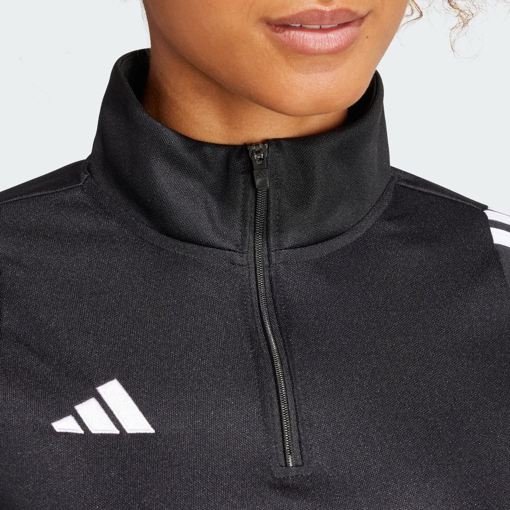 Foto 9 pulgar | Sudadera de Entrenamiento Adidas Tiro 24 Negra para Mujer