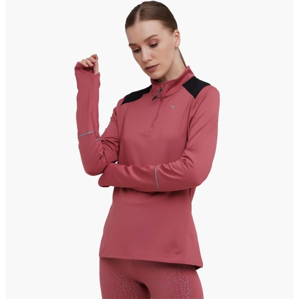Foto 3 | Sudadera Puma Run Winterized Rosa para Mujer