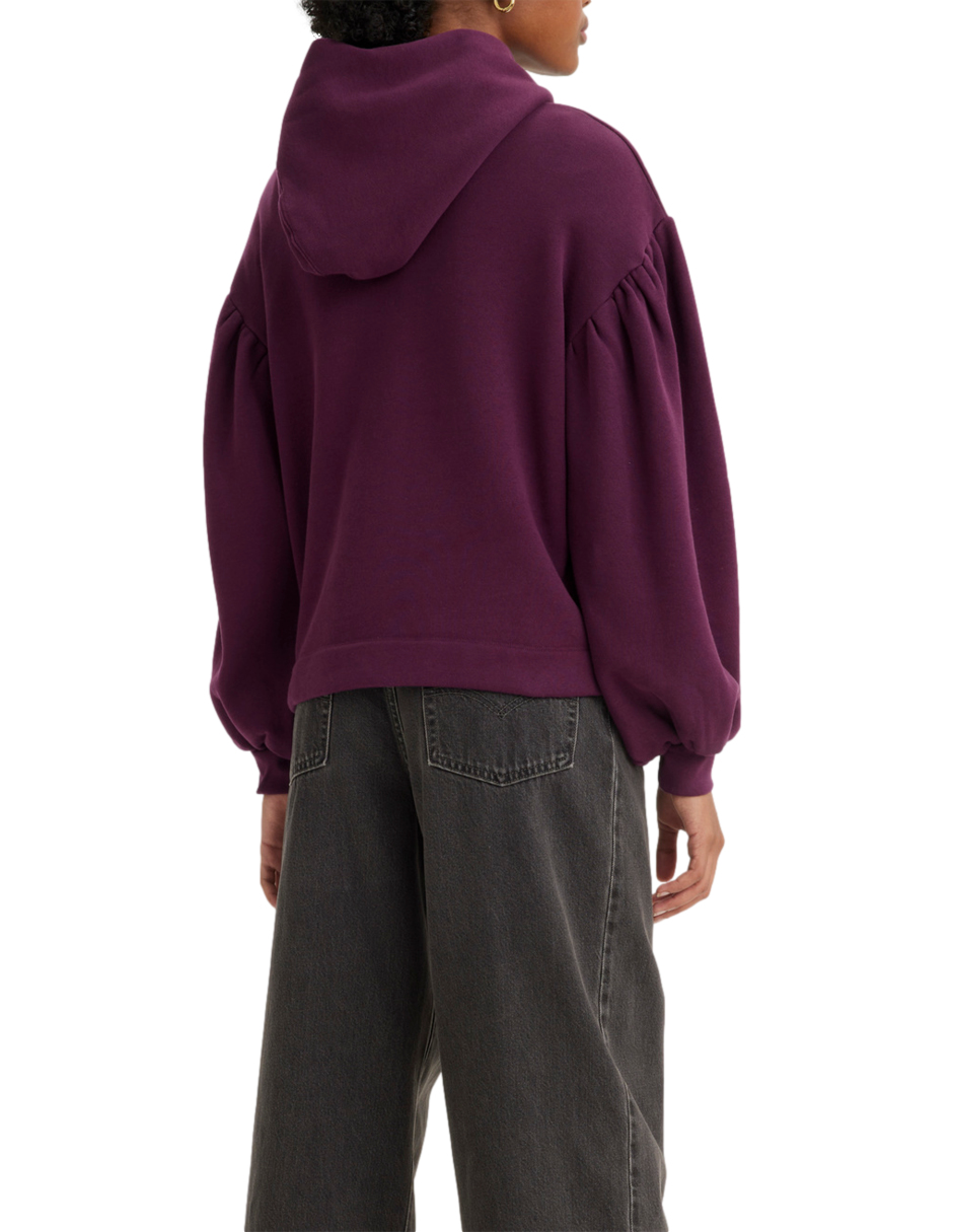 Foto 4 | Sudadera Akane Ruched Levi's Morada para Mujer