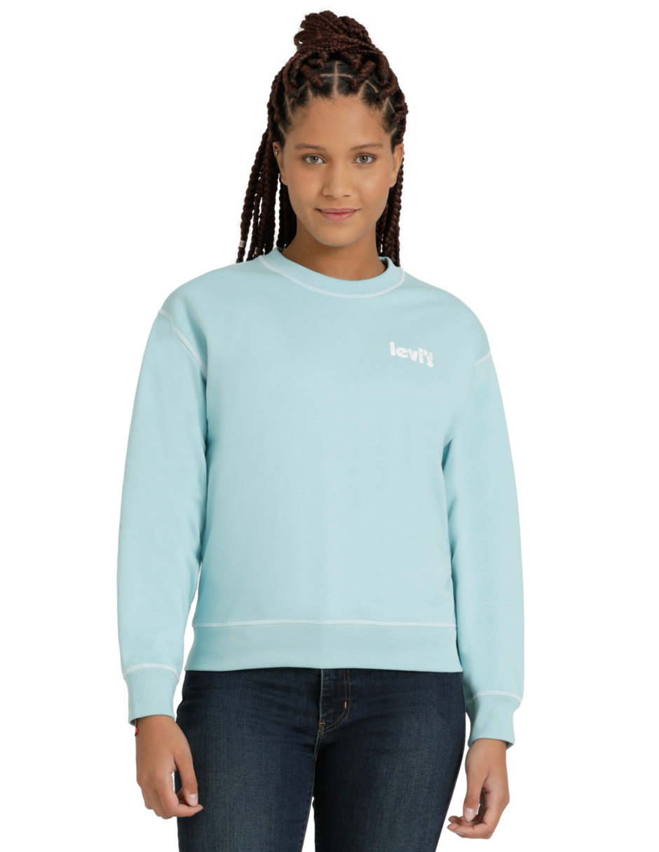 Sudadera Levi's Azul para Mujer