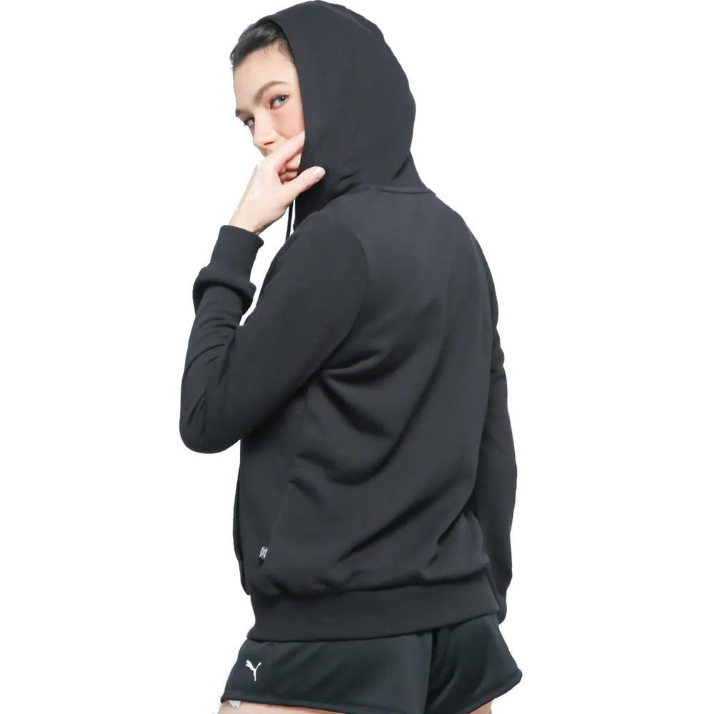 Foto 4 pulgar | Sudadera Puma Ess Full-Zip Negra para Mujer