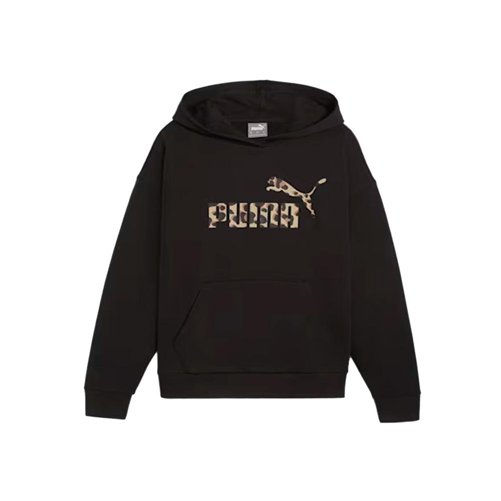 Foto 2 pulgar | Sudadera Puma Hoody Ess Animal The Black para Mujer