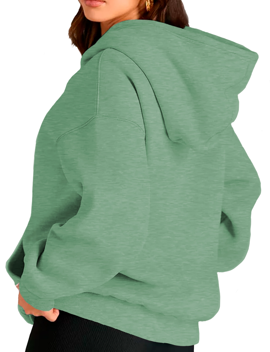 Foto 4 pulgar | Sudadera Shendy Vendy con Capucha Verde