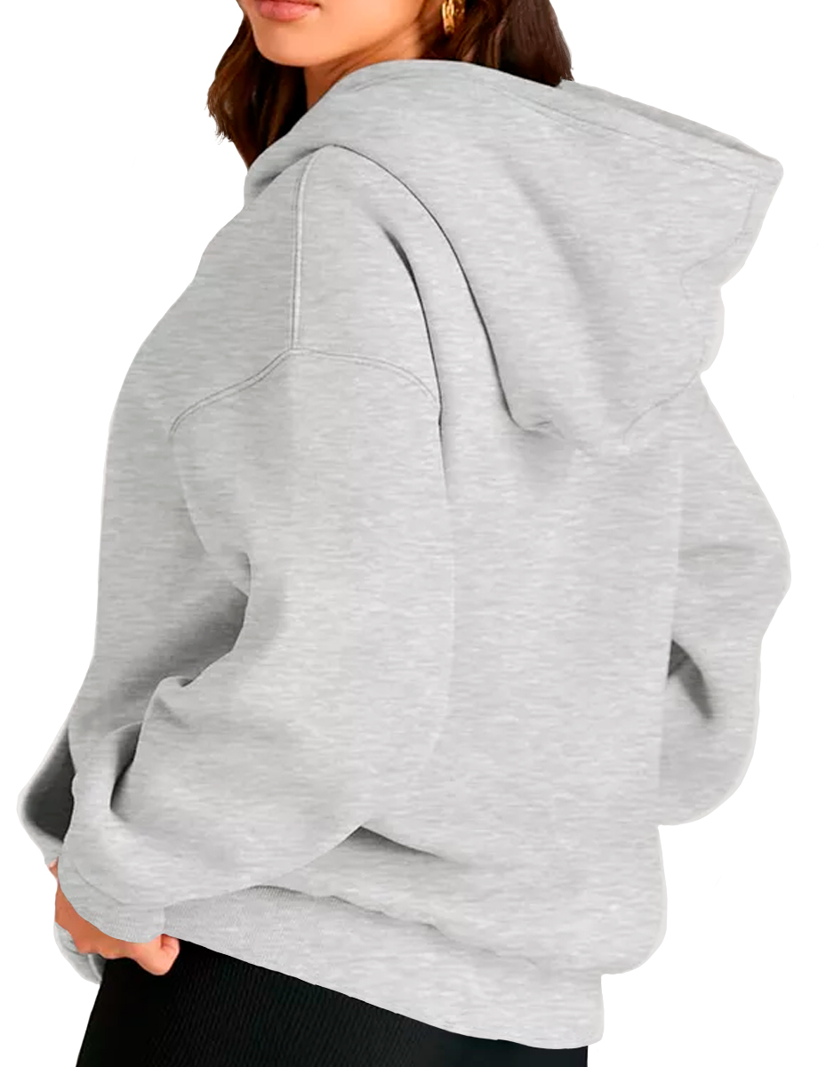 Foto 4 pulgar | Sudadera Shendy Vendy Gris para Mujer