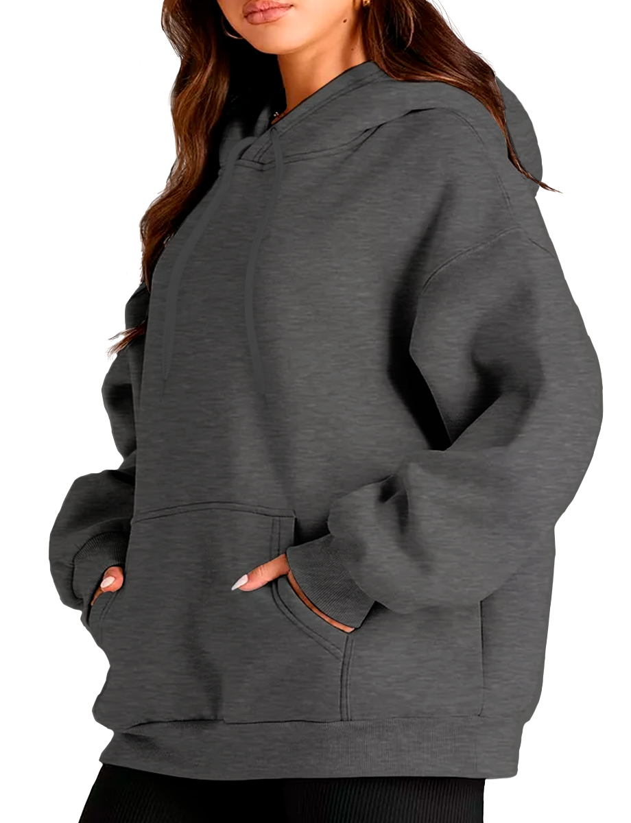 Foto 3 pulgar | Sudadera Shendy Vendy Gris para Mujer