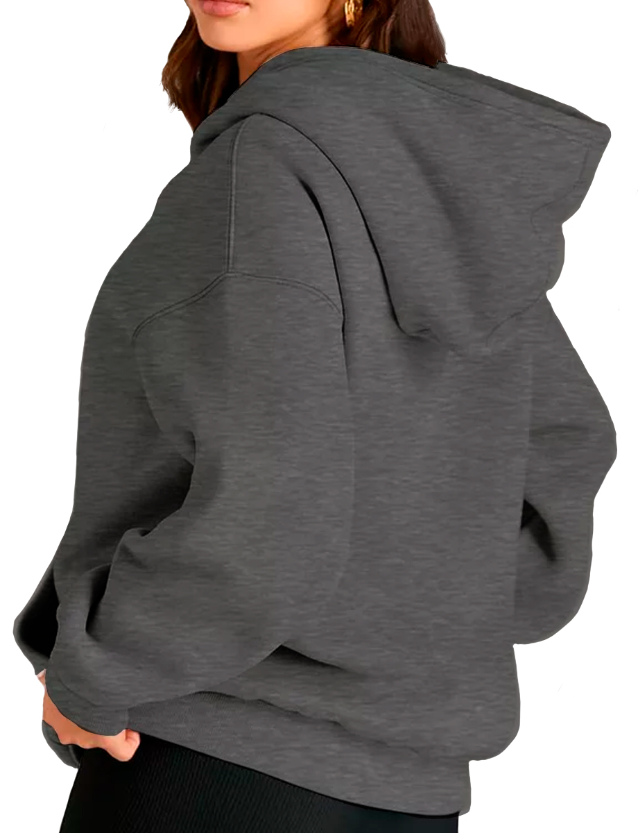 Foto 4 pulgar | Sudadera Shendy Vendy Gris para Mujer