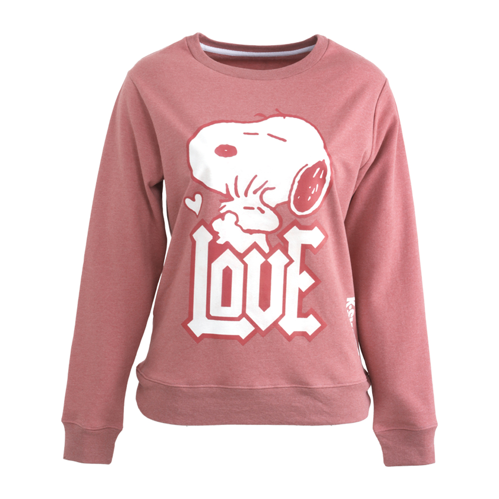 Foto 2 pulgar | Sudadera K-swiss Snoopy Jane Color Rosa