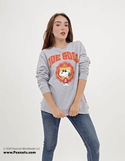 Foto 5 | Sudadera K-swiss Snoopy Collerge Color Gris