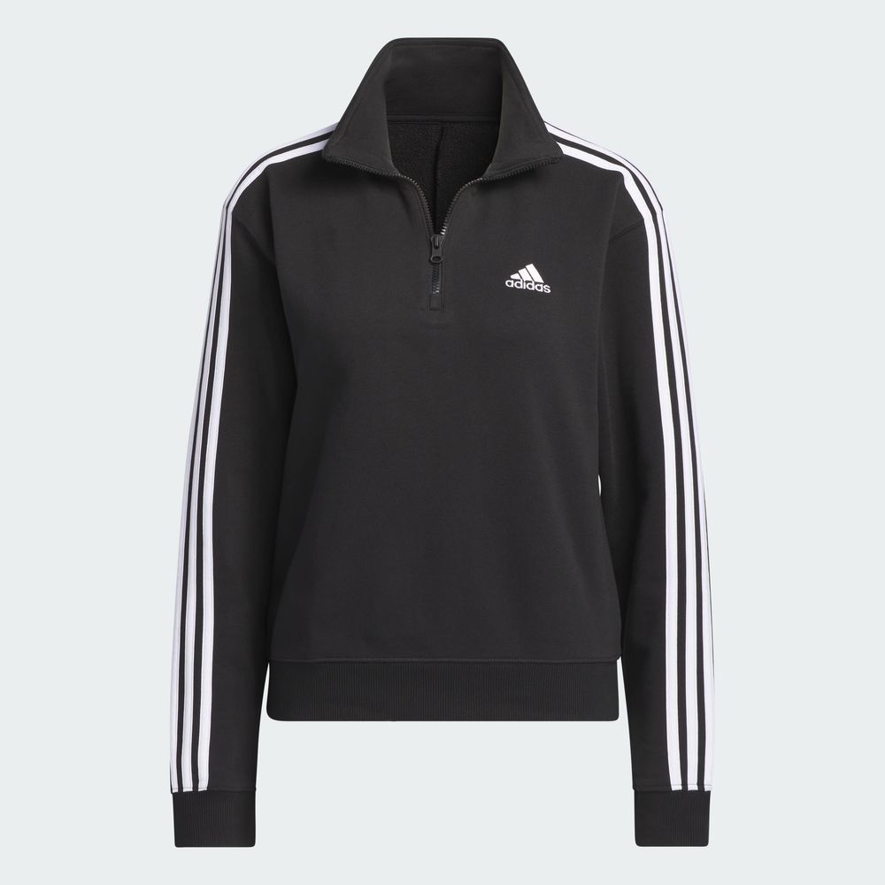 Foto 4 pulgar | Sudadera Adidas  Essentials Quarter-zip para Mujer