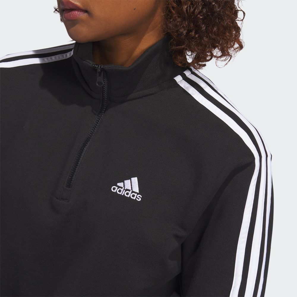 Foto 8 pulgar | Sudadera Adidas  Essentials Quarter-zip para Mujer