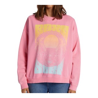 Foto 2 | Sudadera Roxy Lineup Oversized Crew B Para Mujer Color Rosa Modelo Arjft04181mfr0