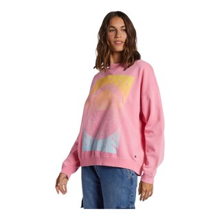 Foto 4 | Sudadera Roxy Lineup Oversized Crew B Para Mujer Color Rosa Modelo Arjft04181mfr0