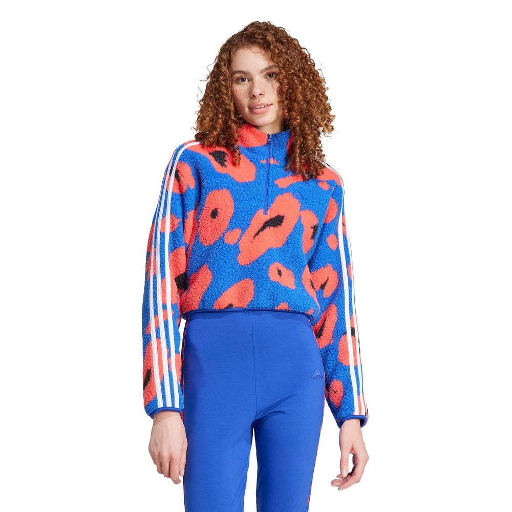 Foto 3 pulgar | W Anml 3s 14zip Adidas Azul Mujer