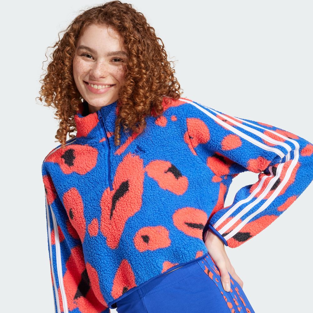 Foto 8 pulgar | W Anml 3s 14zip Adidas Azul Mujer