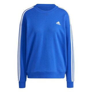 Foto 1 | Sudadera Essentials 3 Franjas Adidas Azul Mujer