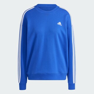 Foto 3 | Sudadera Essentials 3 Franjas Adidas Azul Mujer
