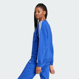 Foto 4 | Sudadera Essentials 3 Franjas Adidas Azul Mujer