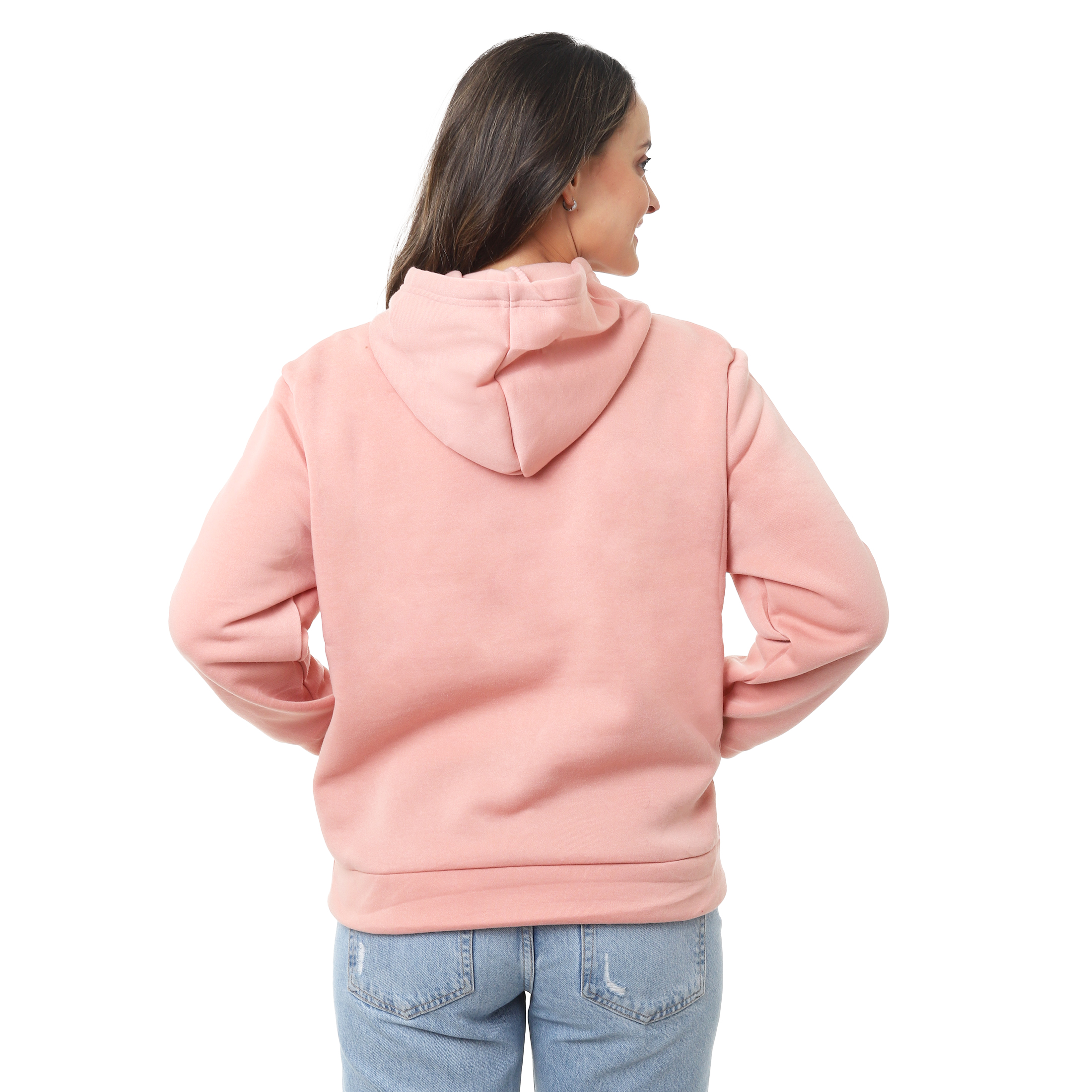 Foto 4 pulgar | Sudadera Para Mujer Hoodie Con Capucha Afelpada, Moda Casual Y Cómoda – Ideal Para Clima Frío