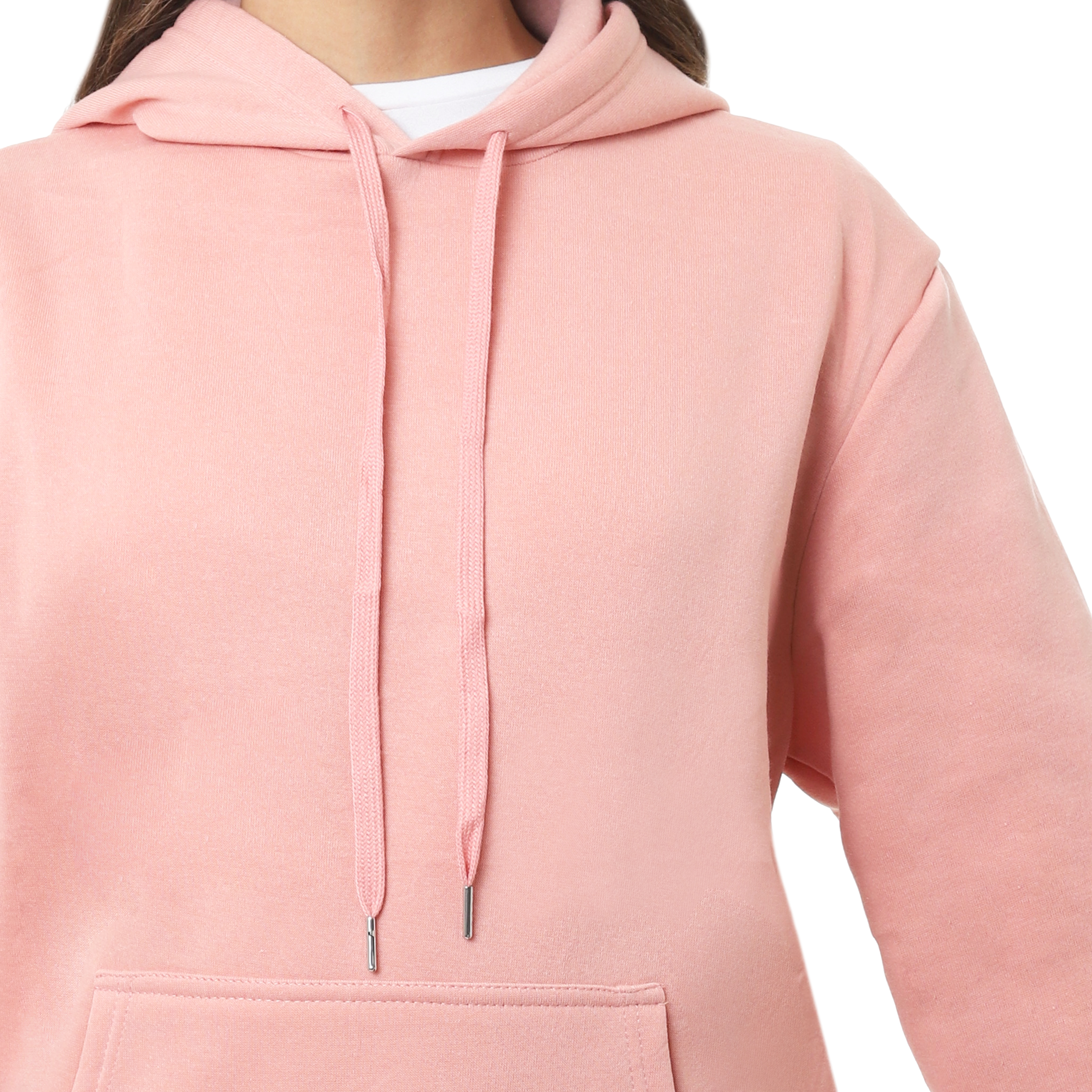 Foto 6 pulgar | Sudadera Para Mujer Hoodie Con Capucha Afelpada, Moda Casual Y Cómoda – Ideal Para Clima Frío