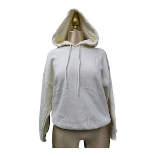 Foto 2 | Sudadera Hoodie Vainilla Para Dama Iris Los Angeles