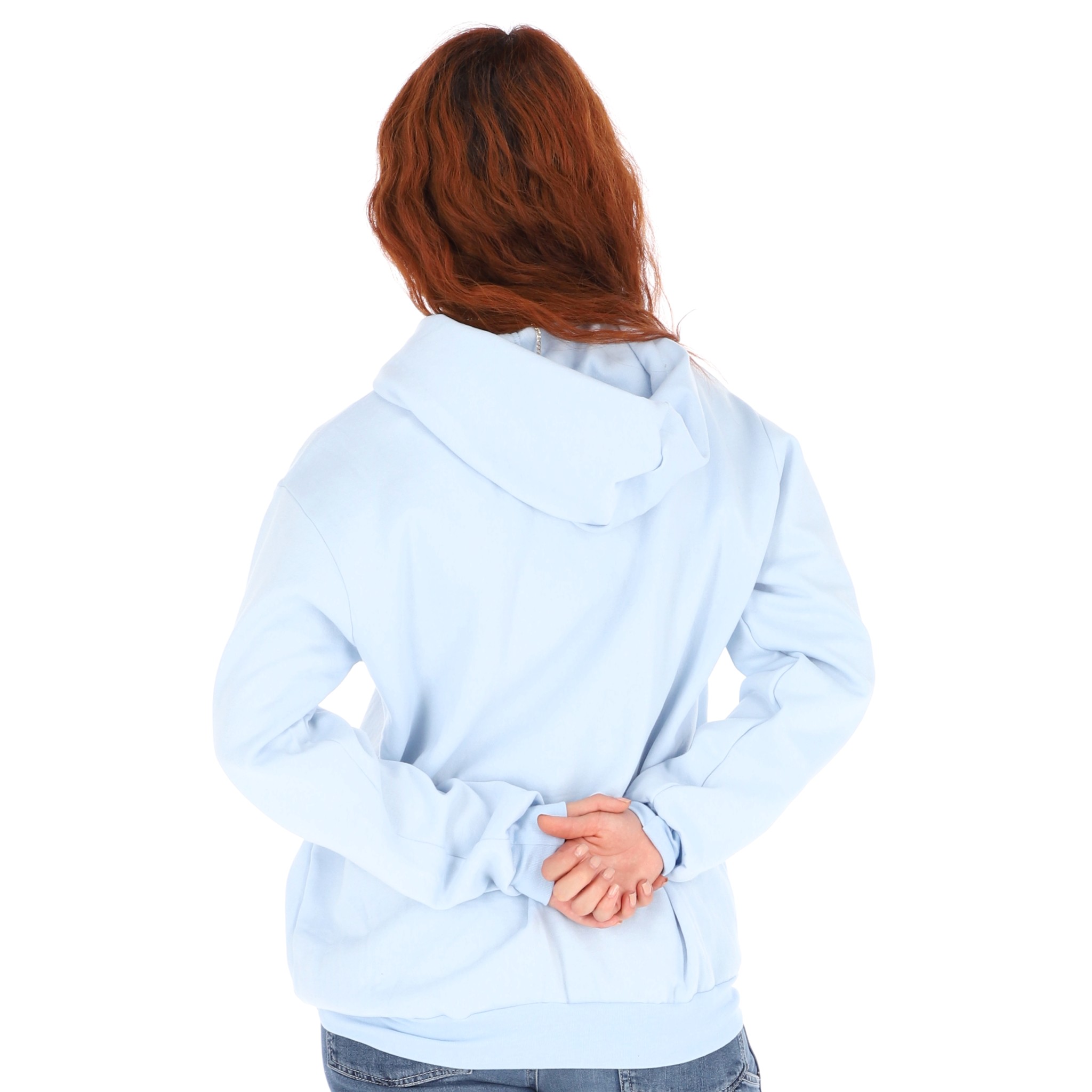 Foto 4 pulgar | Sudadera Con Capucha Color Azul Cielo Para Mujer Chb Chili Beans Clothing Co.