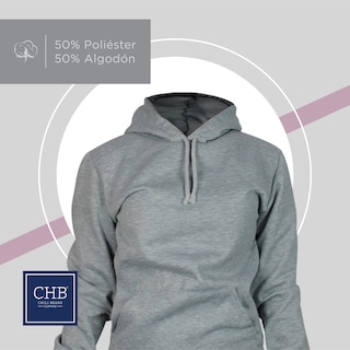 Foto 6 | Sudadera Con Capucha Color Azul Cielo Para Mujer Chb Chili Beans Clothing Co.