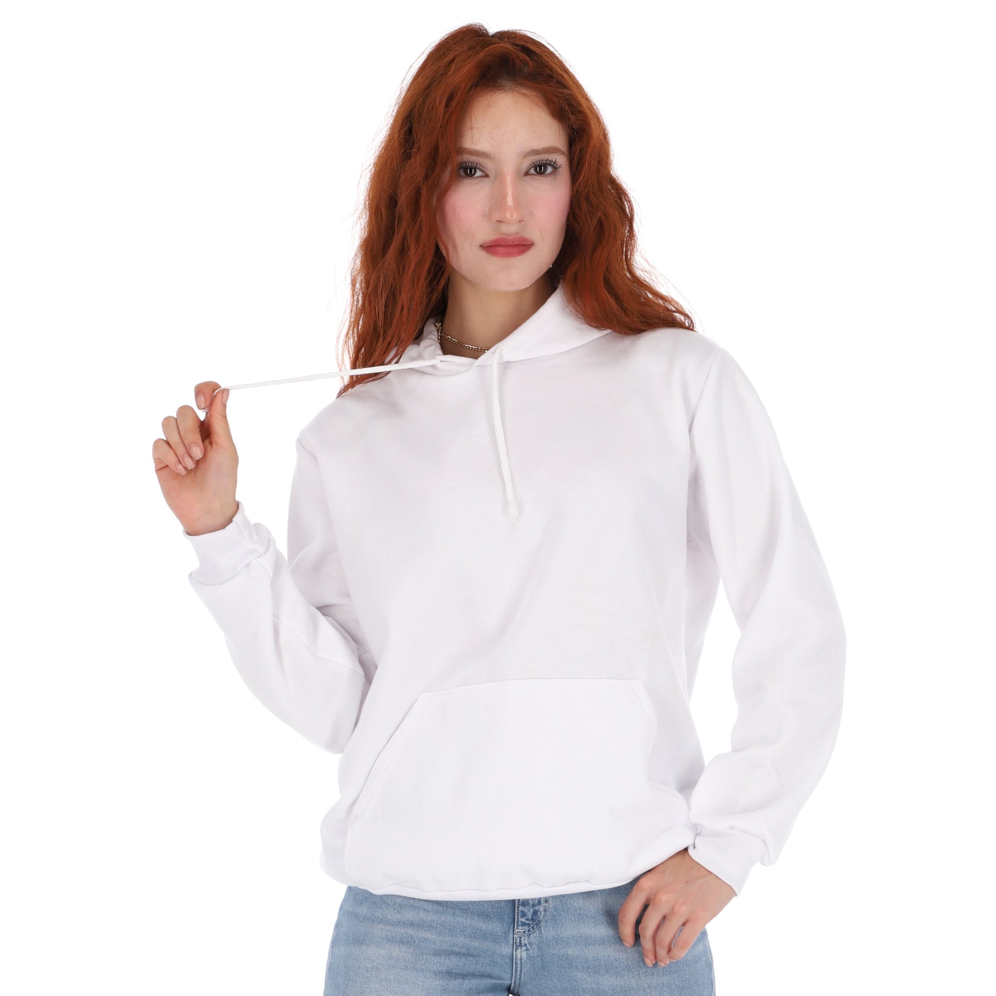 Foto 2 pulgar | Sudadera Con Capucha Color Blanco Para Mujer Chb Chili Beans Clothing Co.