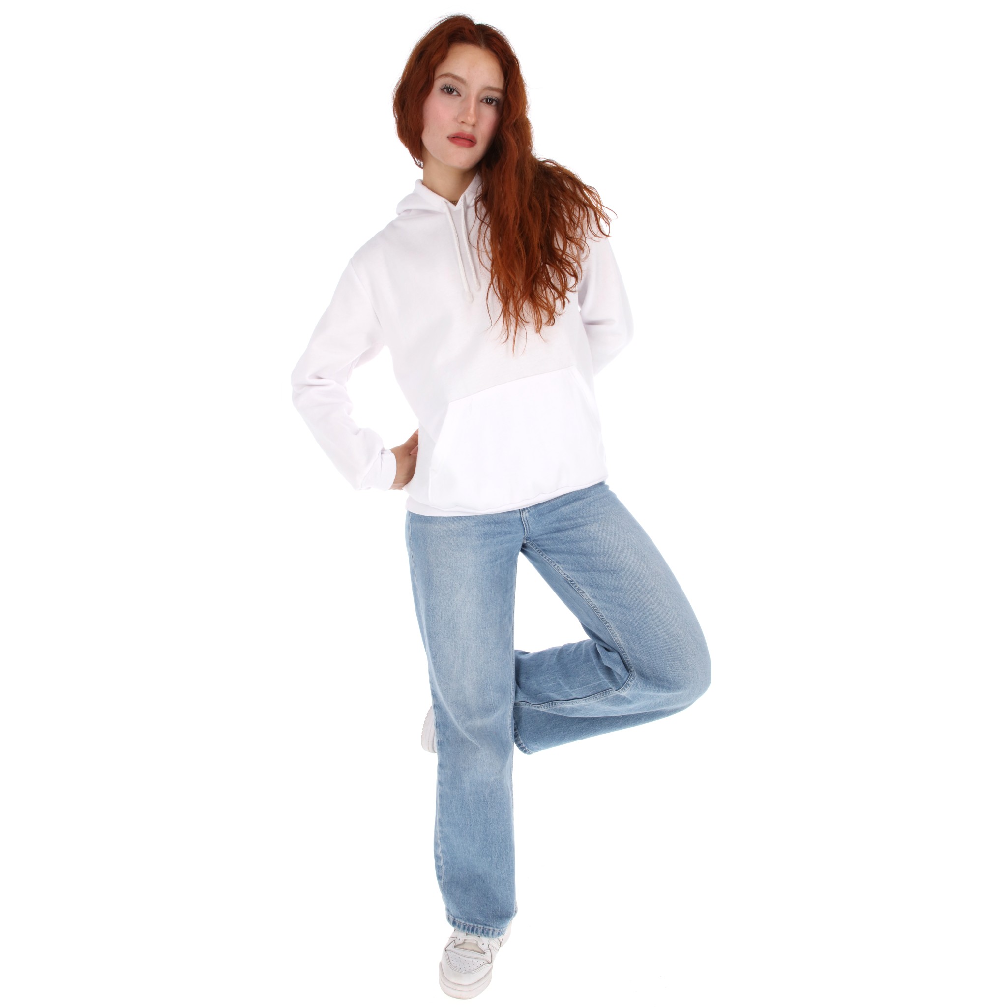 Foto 4 pulgar | Sudadera Con Capucha Color Blanco Para Mujer Chb Chili Beans Clothing Co.