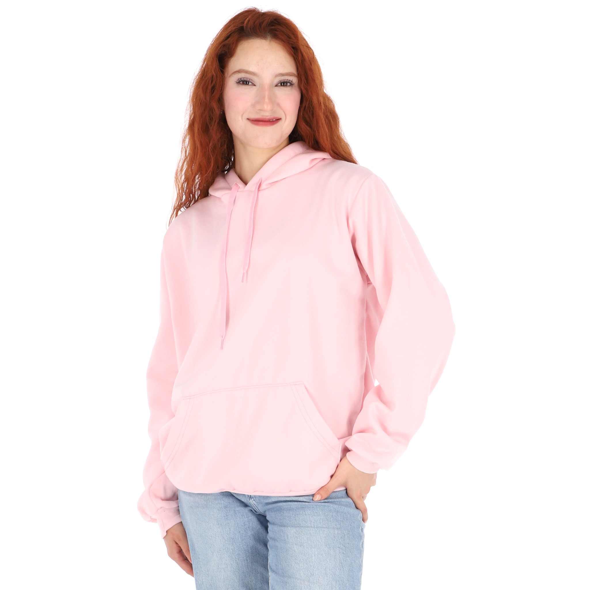 Sudadera Con Capucha Color Rosa Para Mujer Chb Chili Beans Clothing Co.