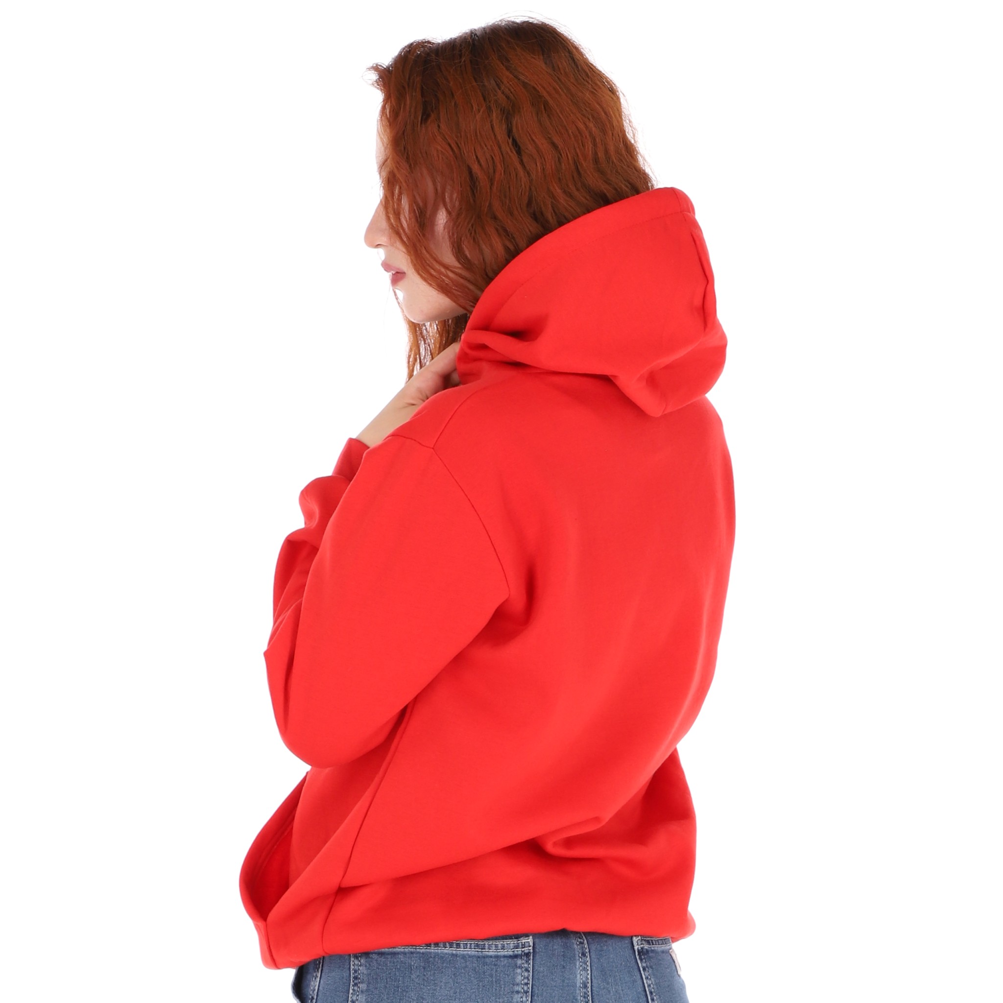 Foto 4 pulgar | Sudadera Con Capucha Color Rojo Para Mujer Chb Chili Beans Clothing Co.