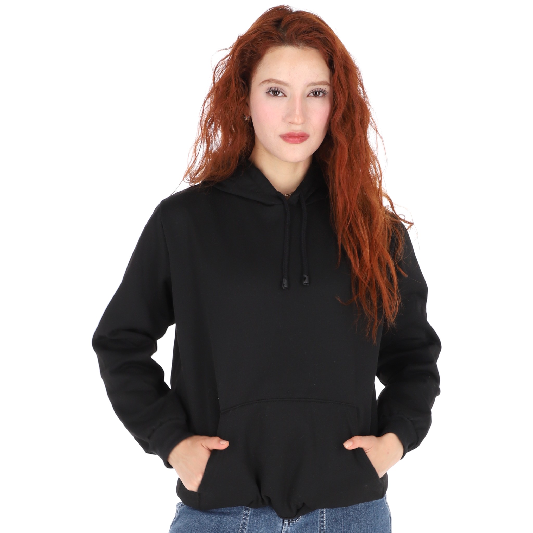 Foto 2 pulgar | Sudadera Con Capucha Color Negro Para Mujer Chb Chili Beans Clothing Co.