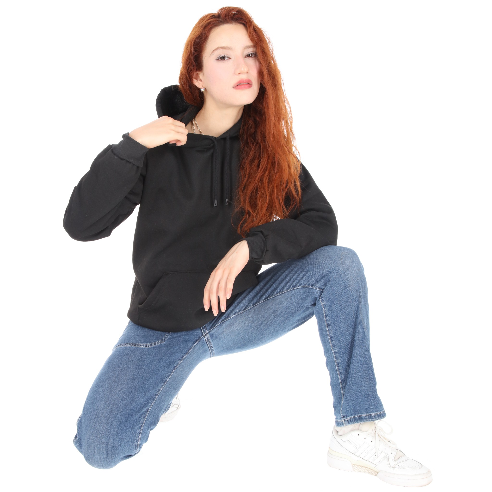 Foto 4 pulgar | Sudadera Con Capucha Color Negro Para Mujer Chb Chili Beans Clothing Co.