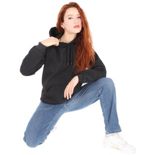 Foto 3 | Sudadera Con Capucha Color Negro Para Mujer Chb Chili Beans Clothing Co.
