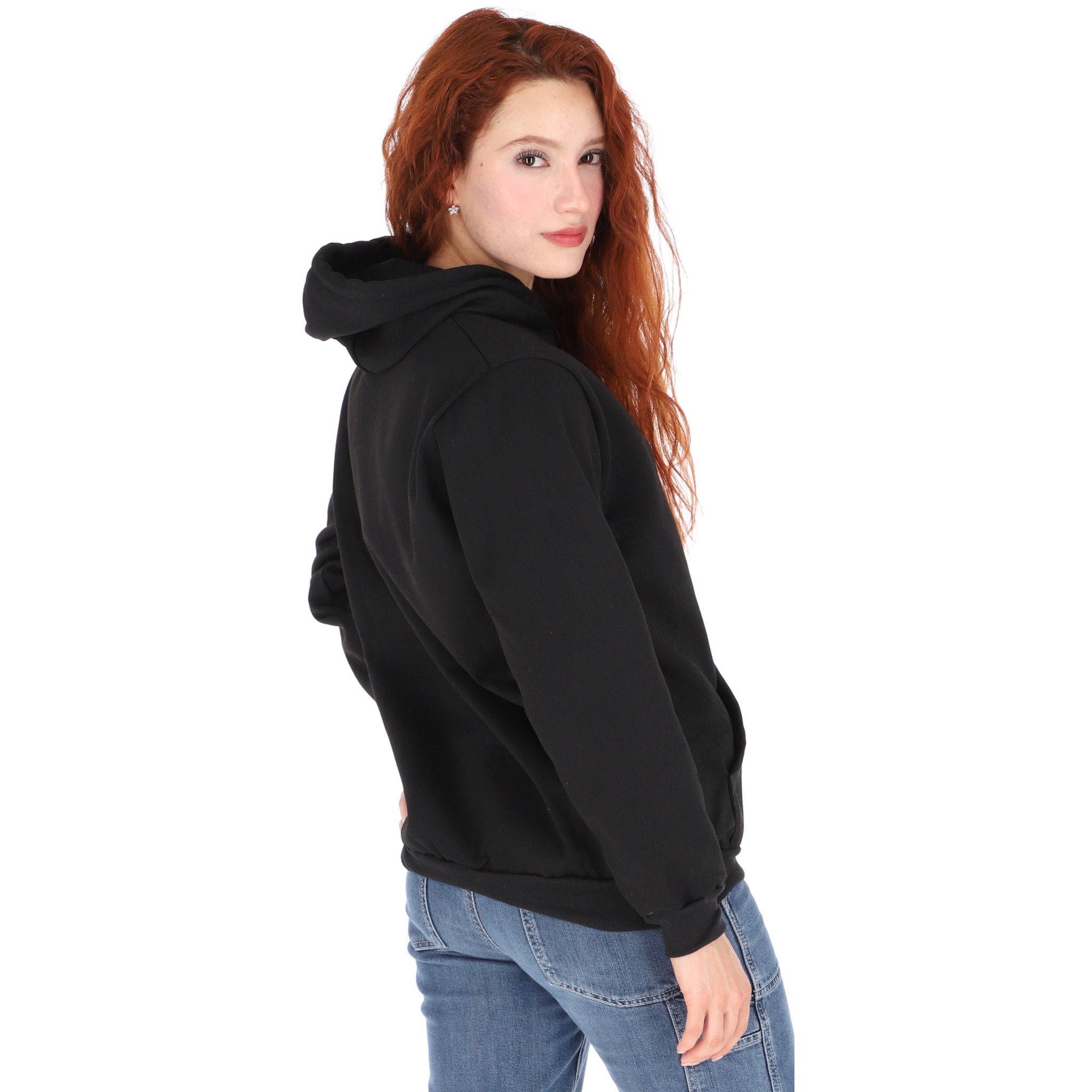 Foto 5 pulgar | Sudadera Con Capucha Color Negro Para Mujer Chb Chili Beans Clothing Co.