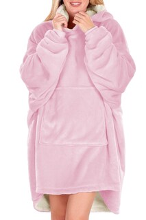 Foto 1 | Sudadera Tipo Cobija Shendy Vendy con Capucha Afelpada Purpura para Mujer
