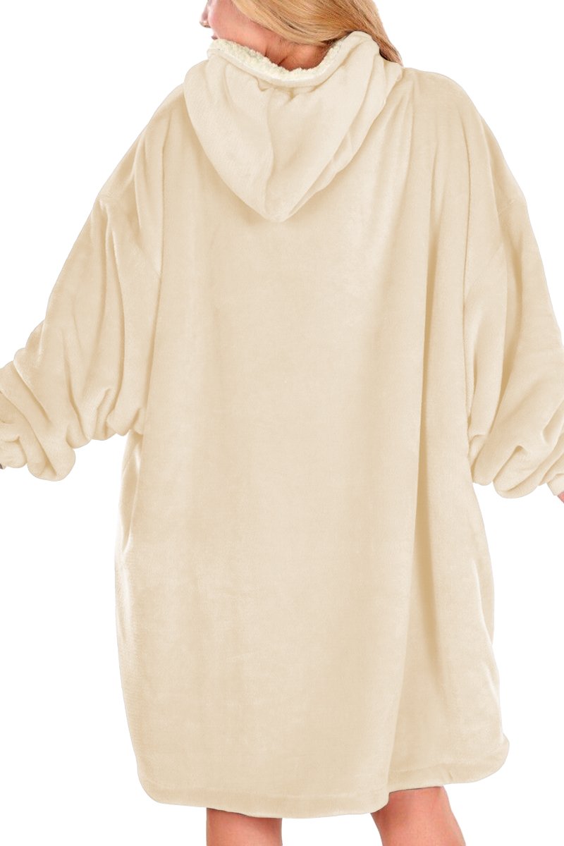 Foto 3 pulgar | Sudadera Tipo Cobija Shendy Vendy con Capucha Afelpada Púrpura