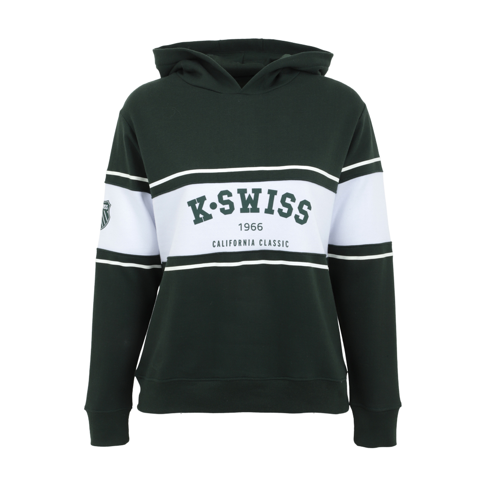 Sudadera K-swiss Novar Para Dama Color Verde