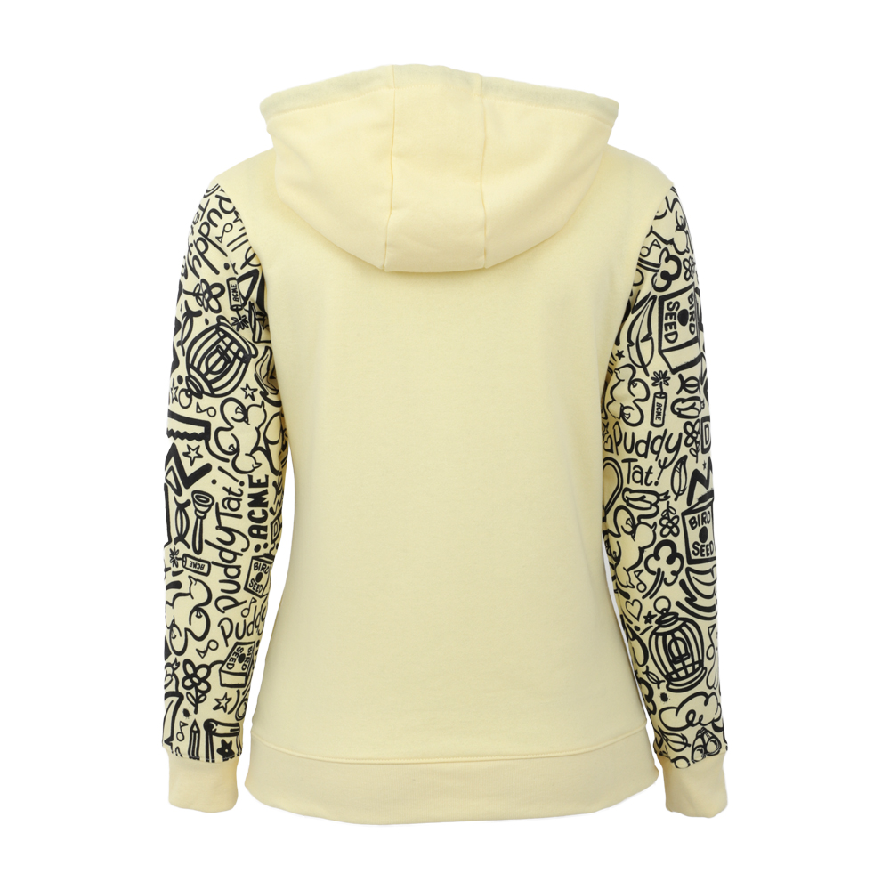 Foto 4 | Sudadera K-swiss Tweety Sketch Para Dama Color Amarillo