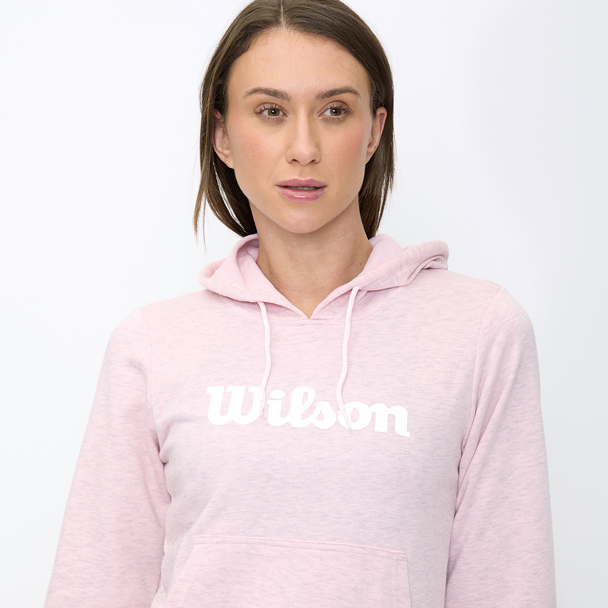 Foto 4 pulgar | Sudadera Estampada Wilson Con Gorro French Terry Para Mujer