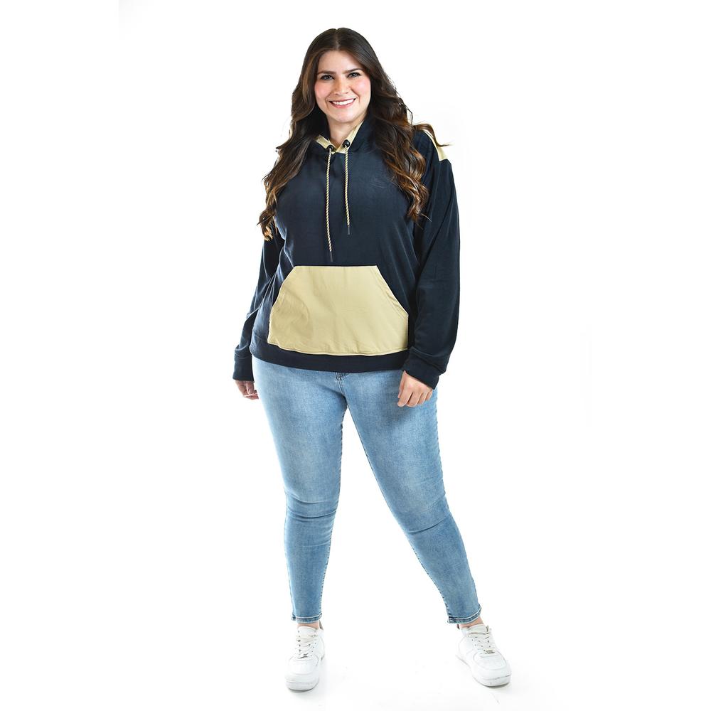 Foto 6 pulgar | Sudadera con Capucha Roman Fashion para Mujer