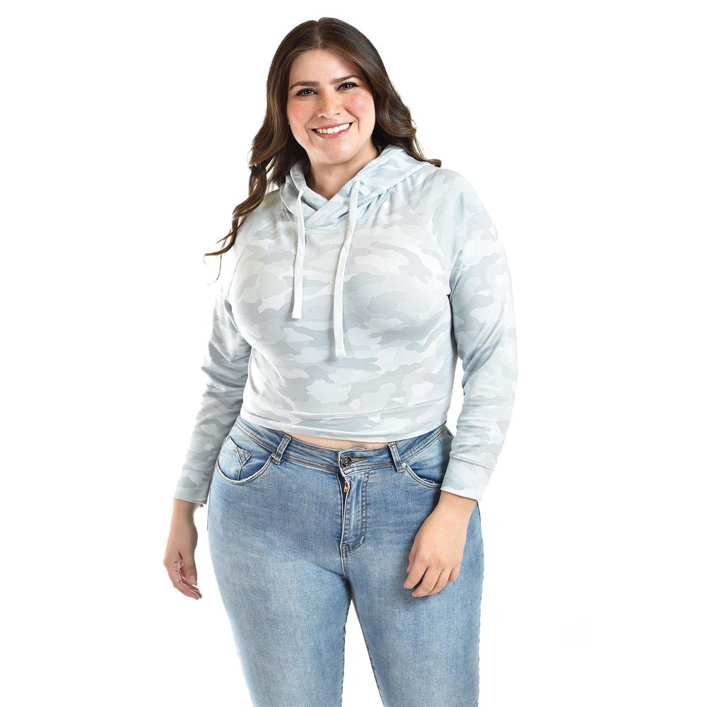 Foto 5 pulgar | Sudadera con Capucha Roman Fashion para Mujer